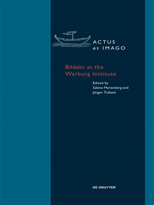 cover image of Bildakt at the Warburg Institute